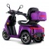 Elektrinis triratis E-GO S3 violetinis Elektrinis triratis E-GO S3 violetinis